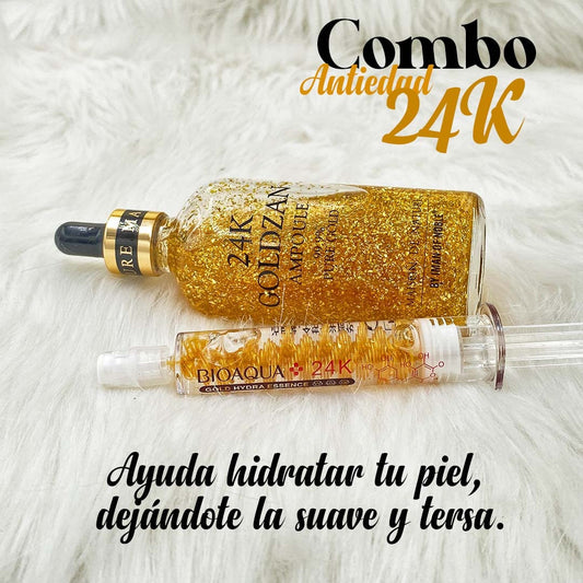 Combo Antiedad 24k Caja De Seguridad